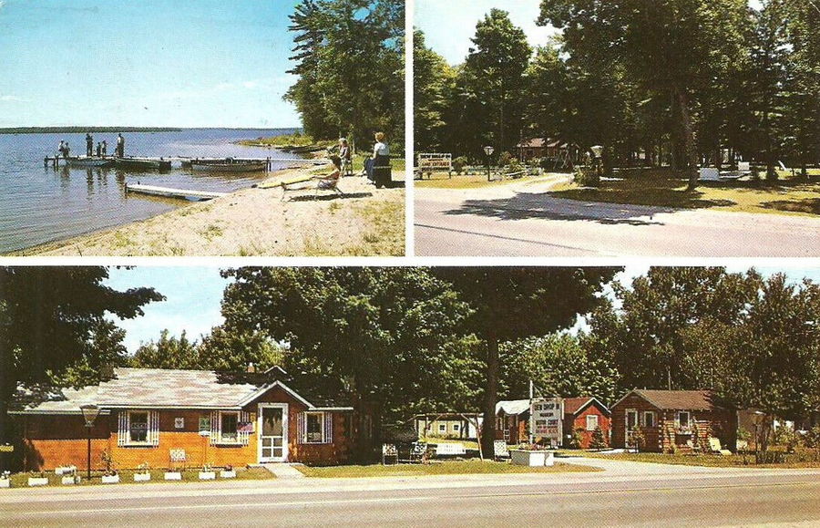 Dew Drop Inn - Vintage Postcard (newer photo)